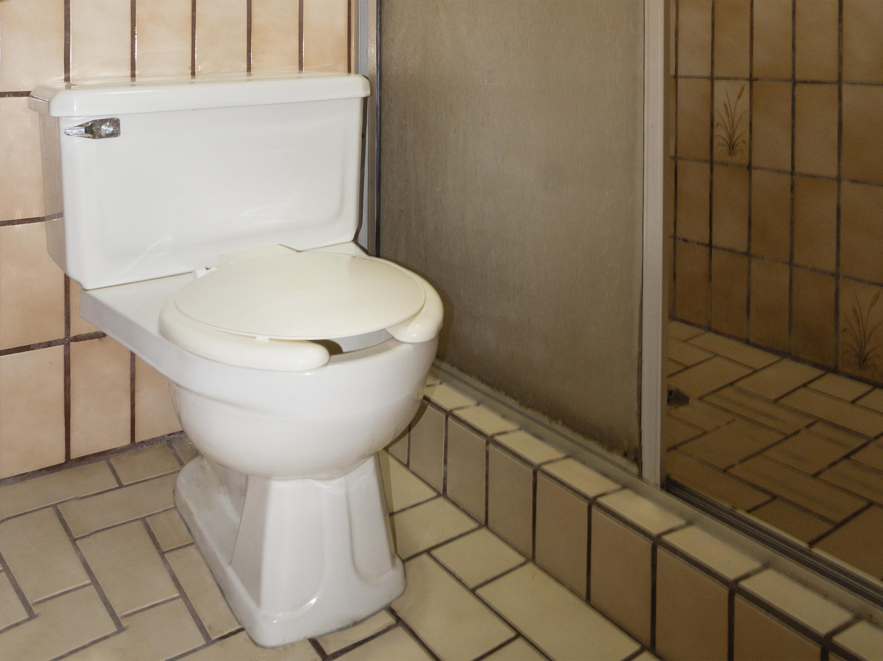 Oyo Hotel Hacienda Don Luis, Rosarito Dış mekan fotoğraf A modern western toilet